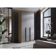 графит серый / дуб крафт золото