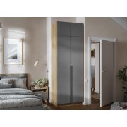 графит серый / дуб крафт золото