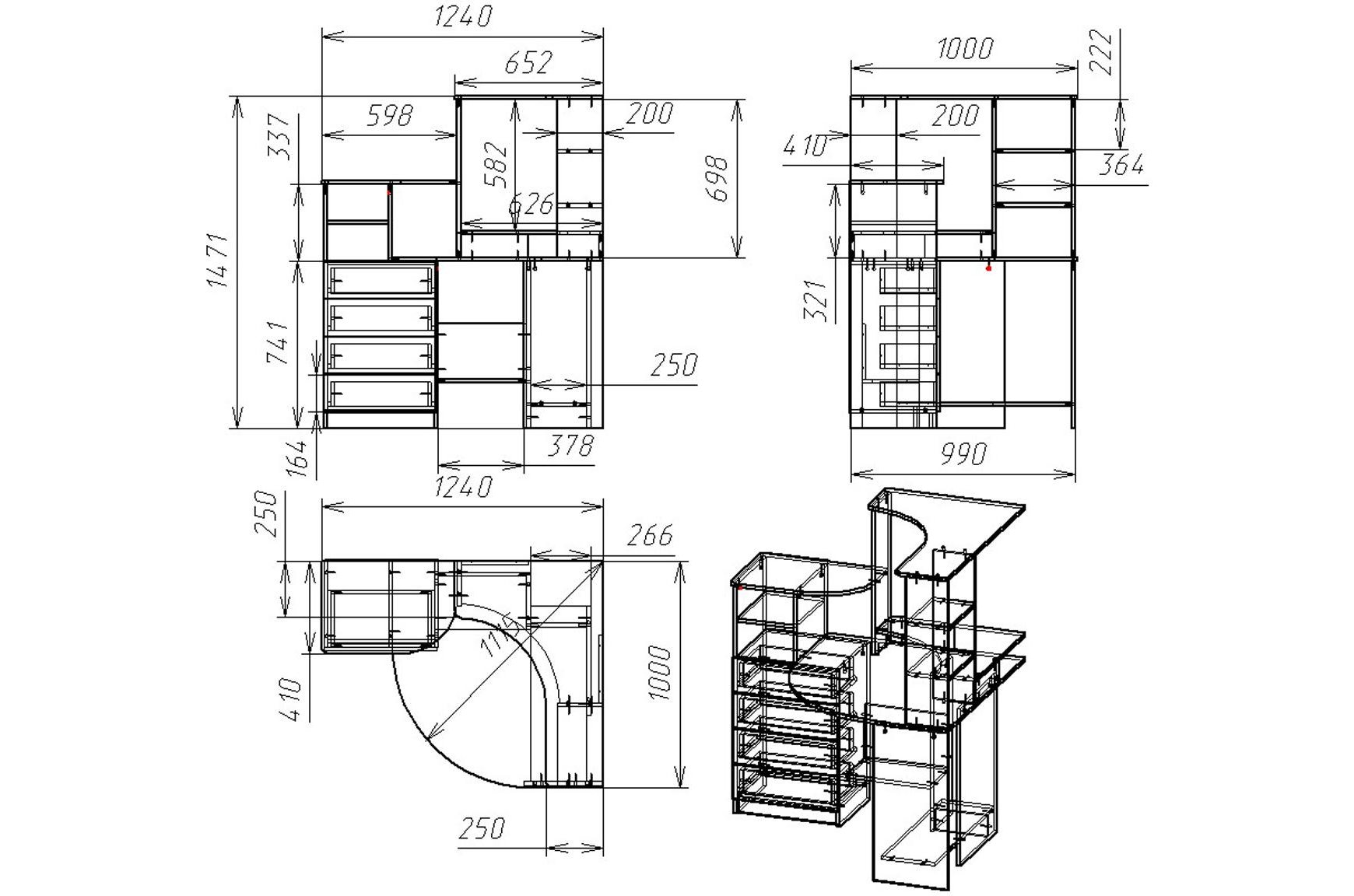 Компьютерный стол Мебелеф - 44 ясень шимо светлый / черный глянец левый
