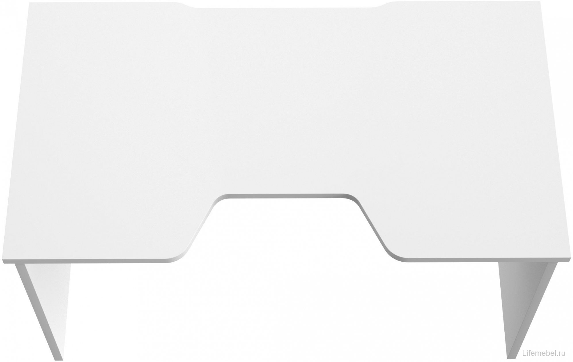 Компьютерный стол С-240 белый / белый