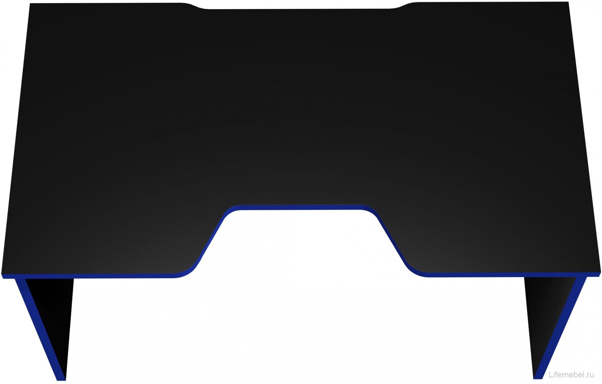 Компьютерный стол С-240 черный / синий