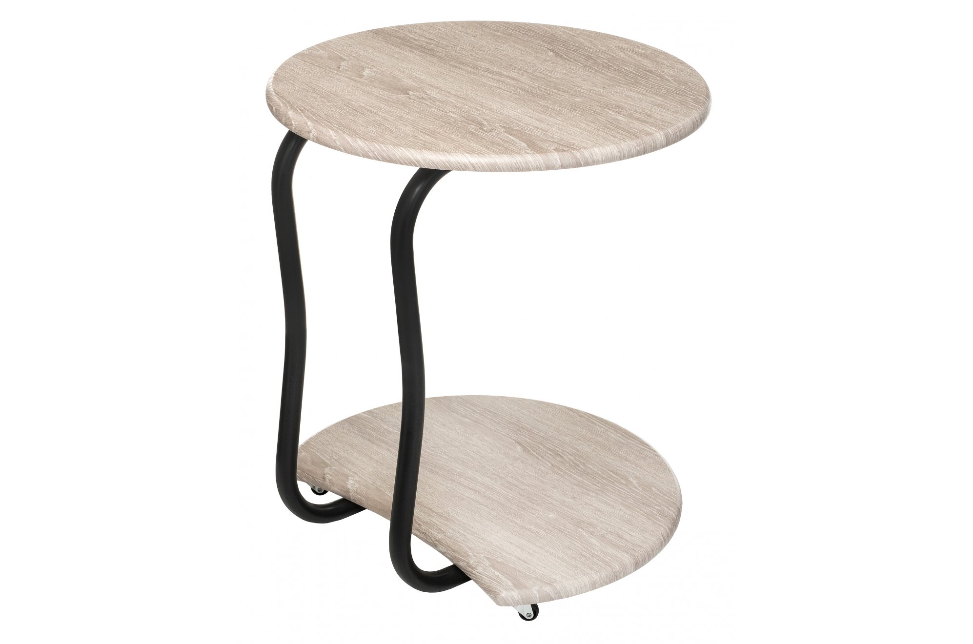 Журнальный столик Андромеда черный матовый / филадельфия грей