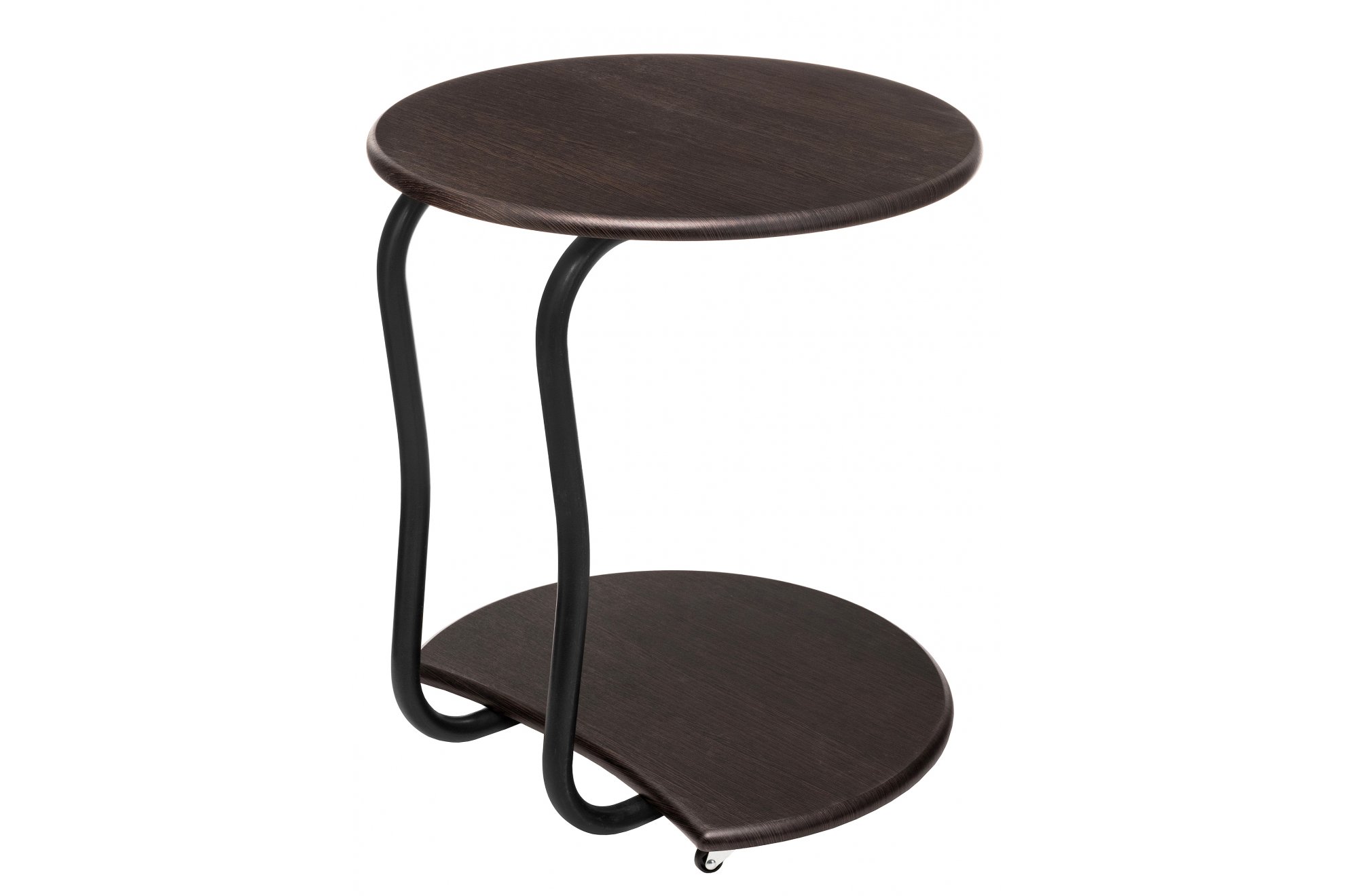 Журнальный столик Андромеда черный матовый / орех