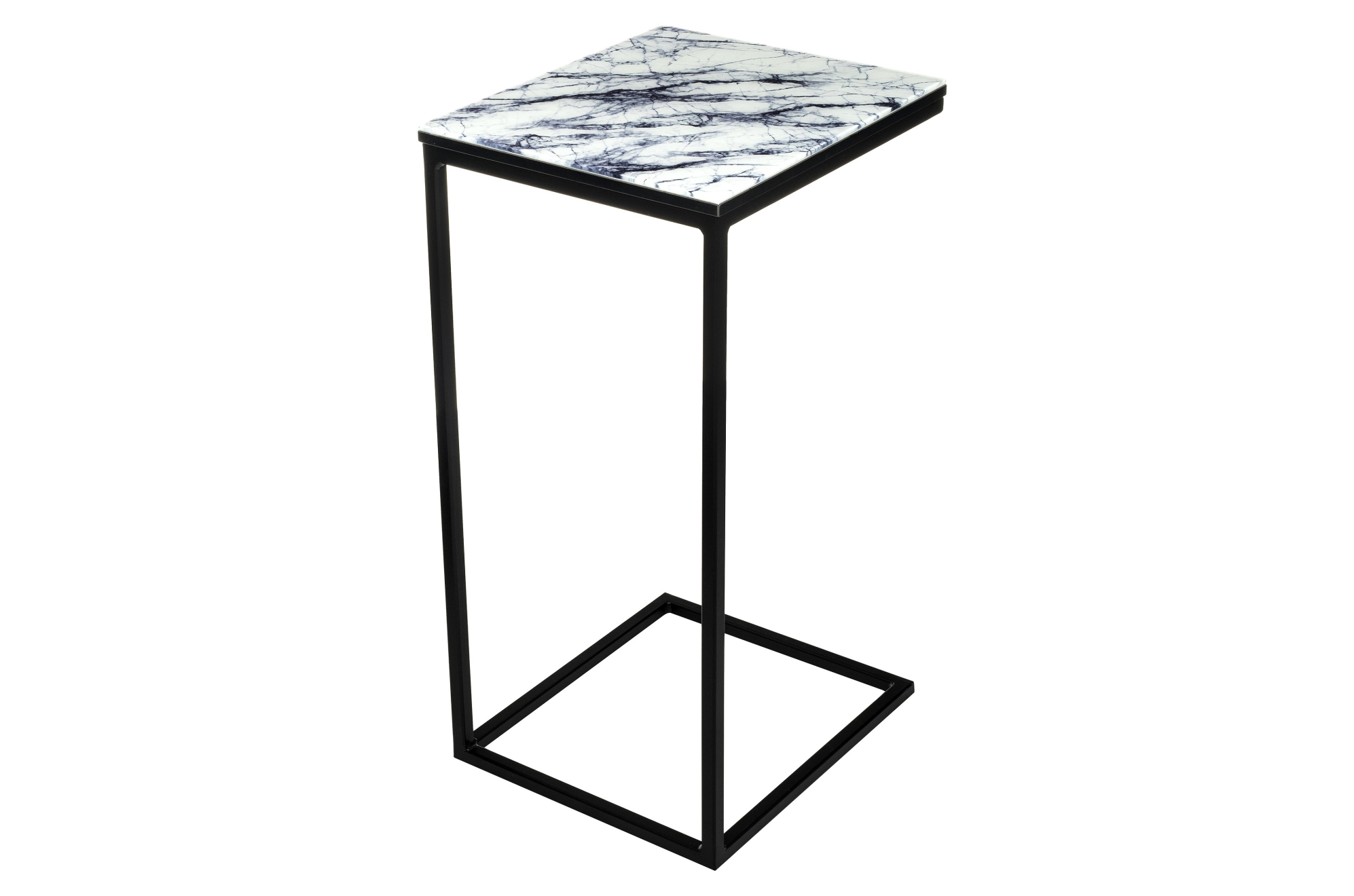 Журнальный столик Геркулес белый мрамор