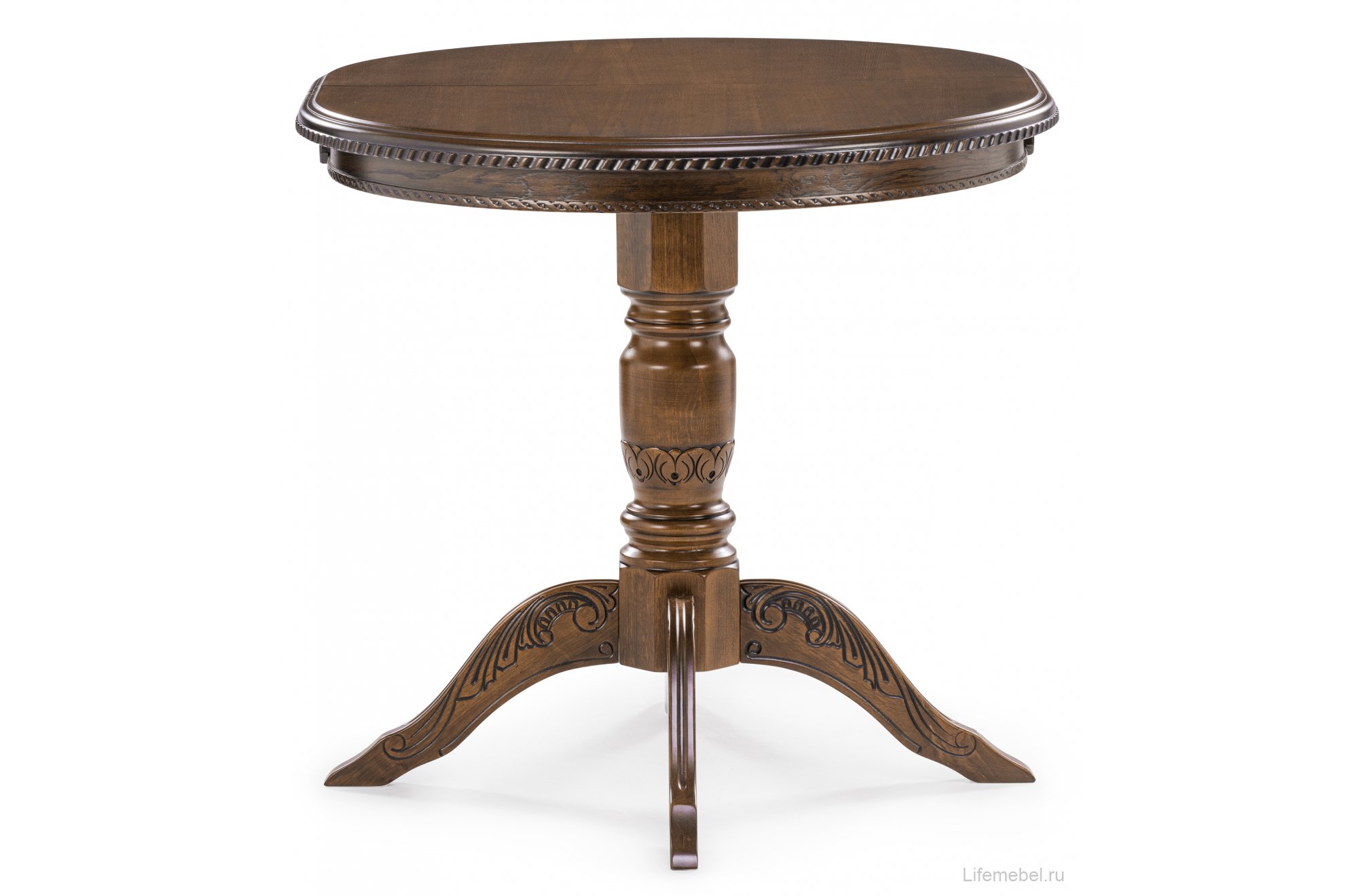 Деревянный стол Аллофан круглый орех