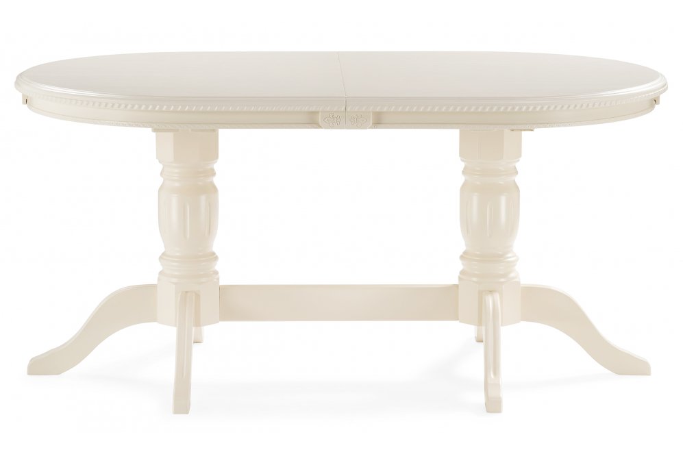 Деревянный стол Эвклаз овальный бежевый Деревянный стол Эвклаз овальный бежевый