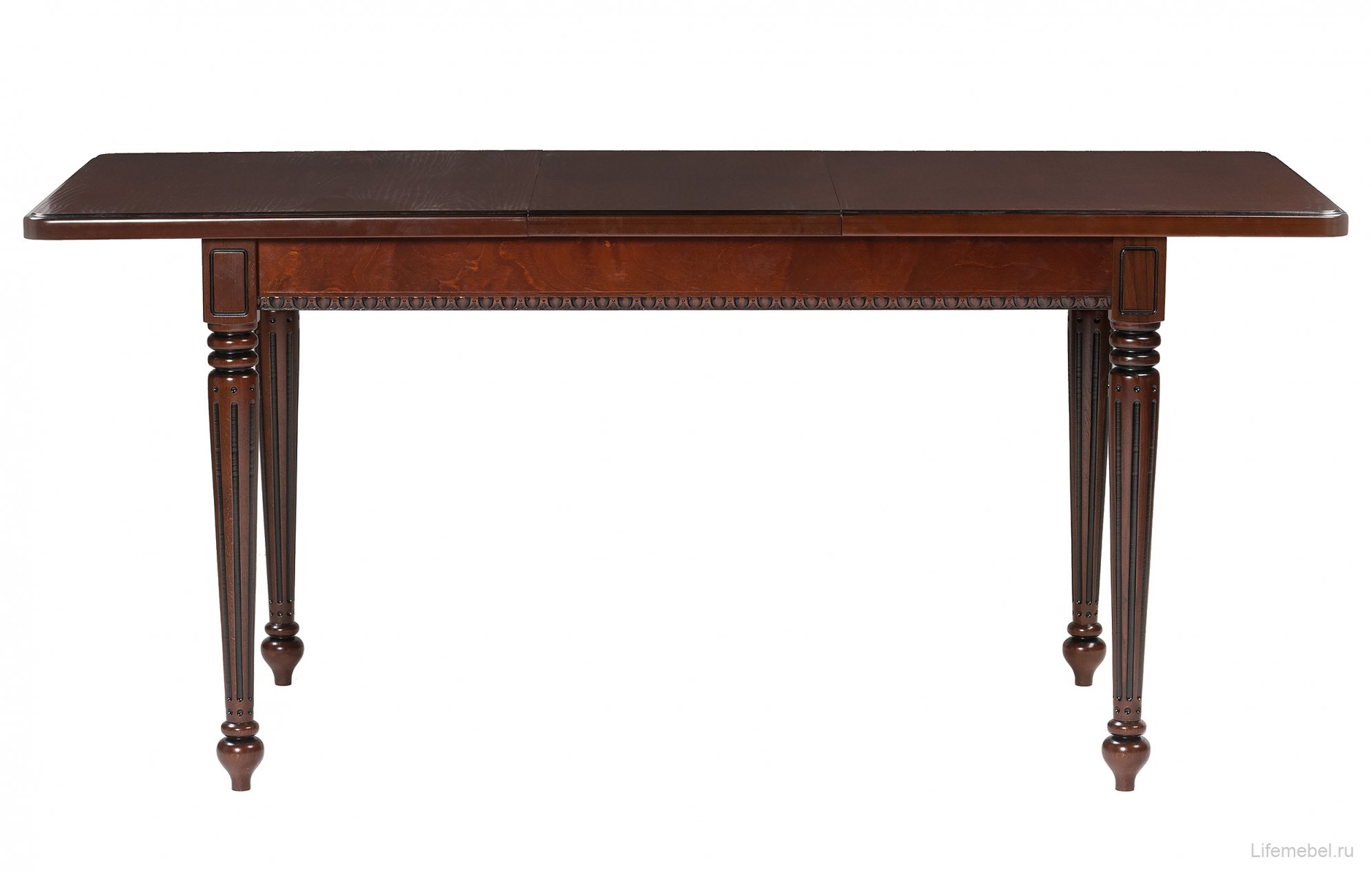 Деревянный стол Леджер вишня / патина