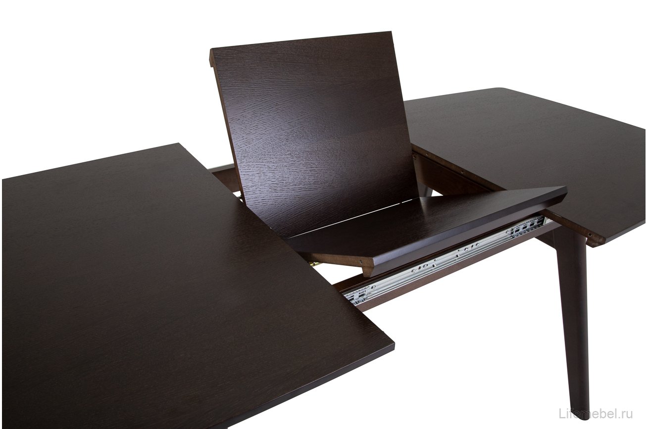 Деревянный стол Лондон 150 (200)х90х76 темный бук