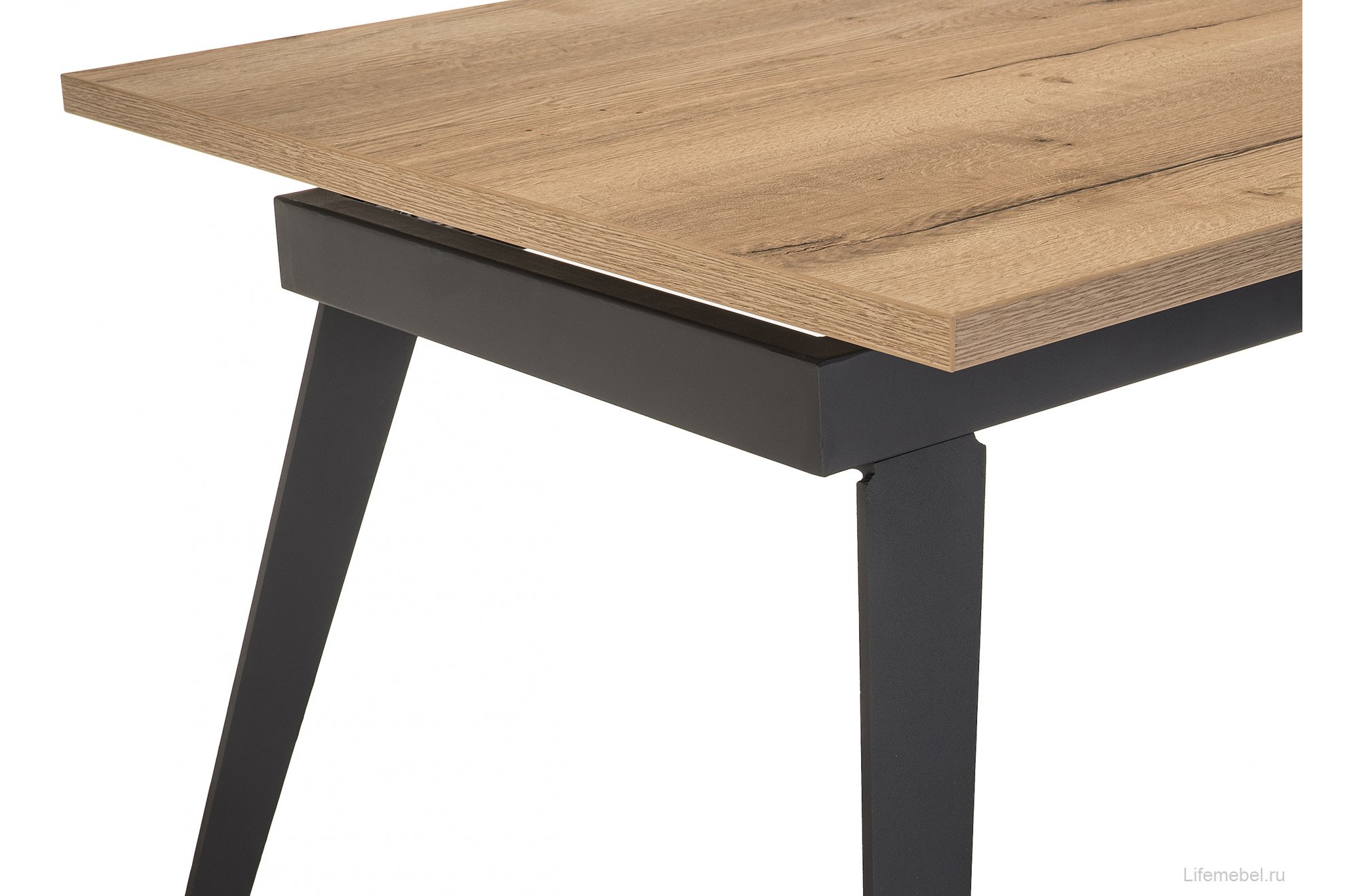 Стол Кхал галифакс натуральный / графит