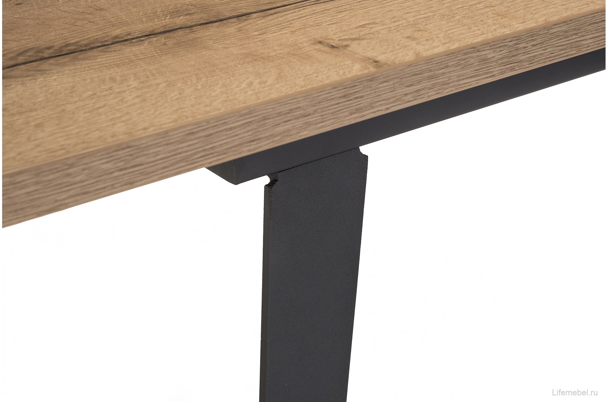 Стол Кхал галифакс натуральный / графит