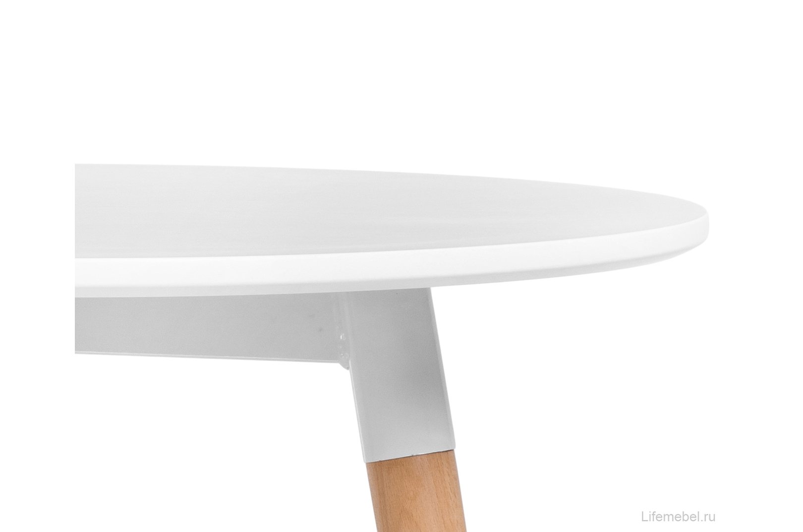 Стол Lorini 60 white / wood
