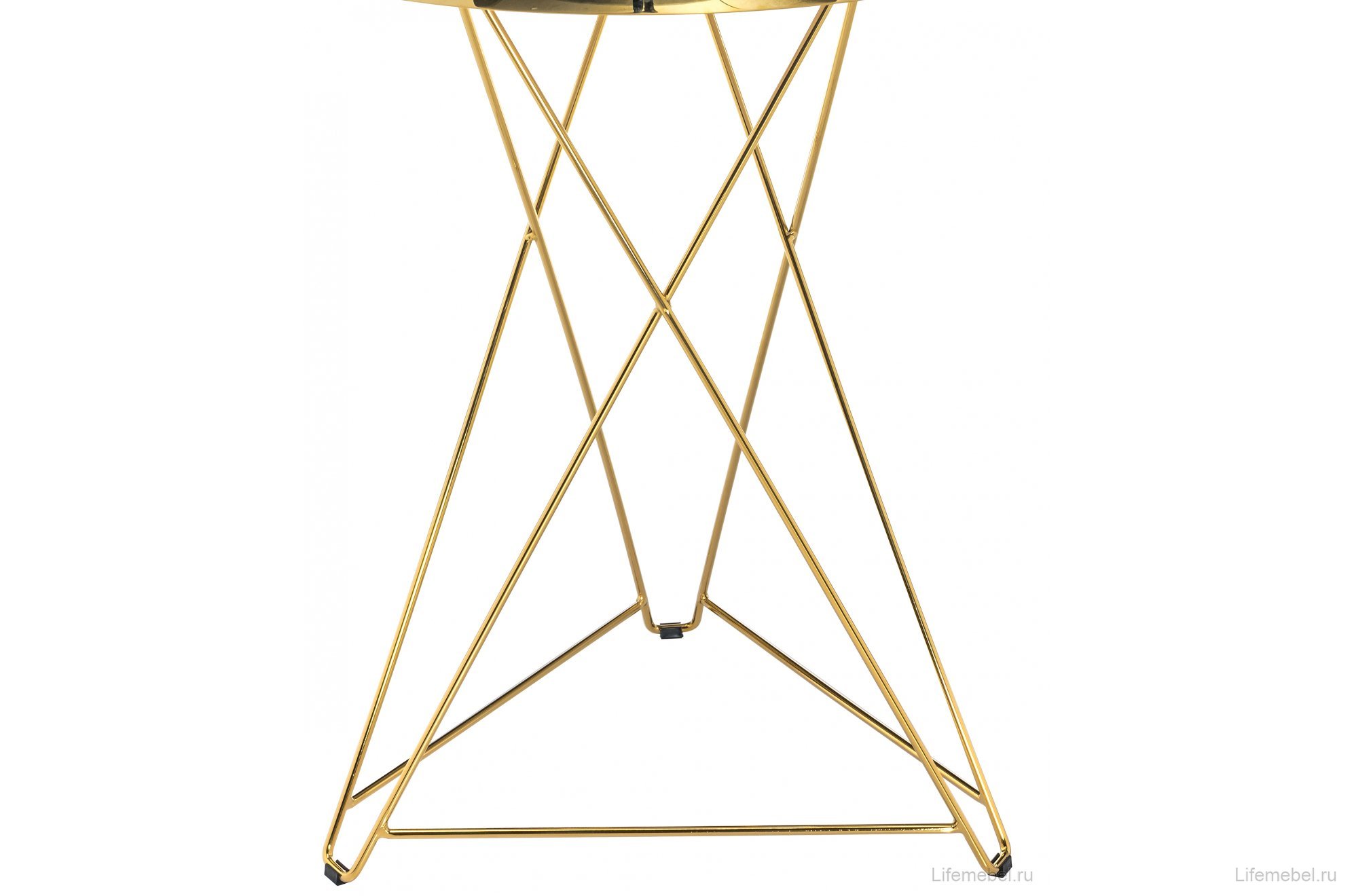Стол Milena white / gold