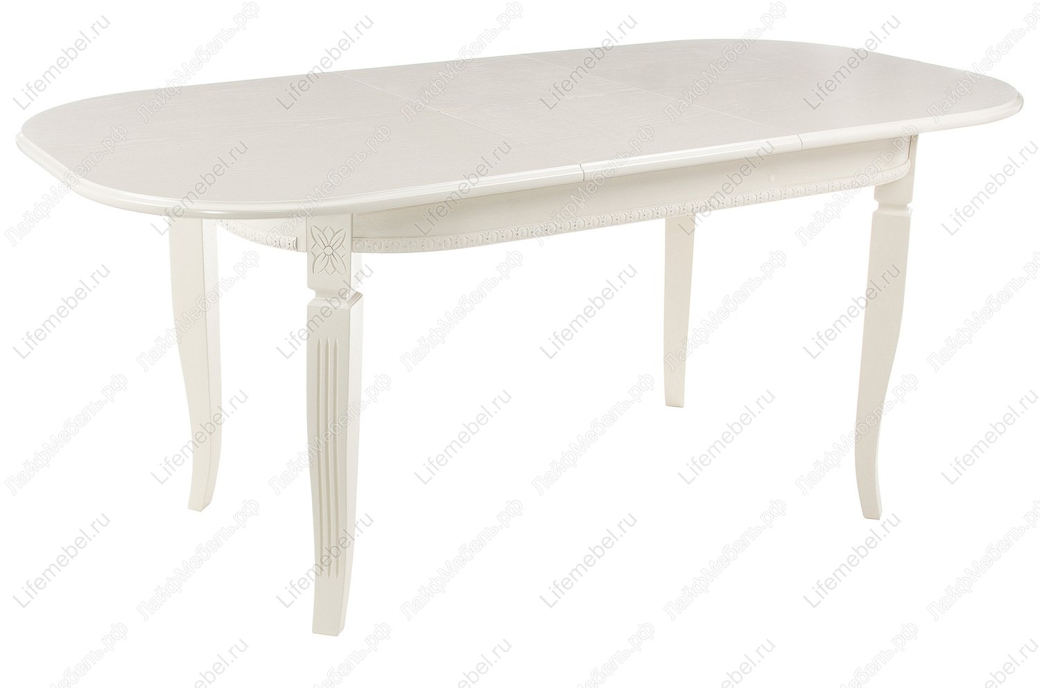 Стол Romeo молочный / без патины