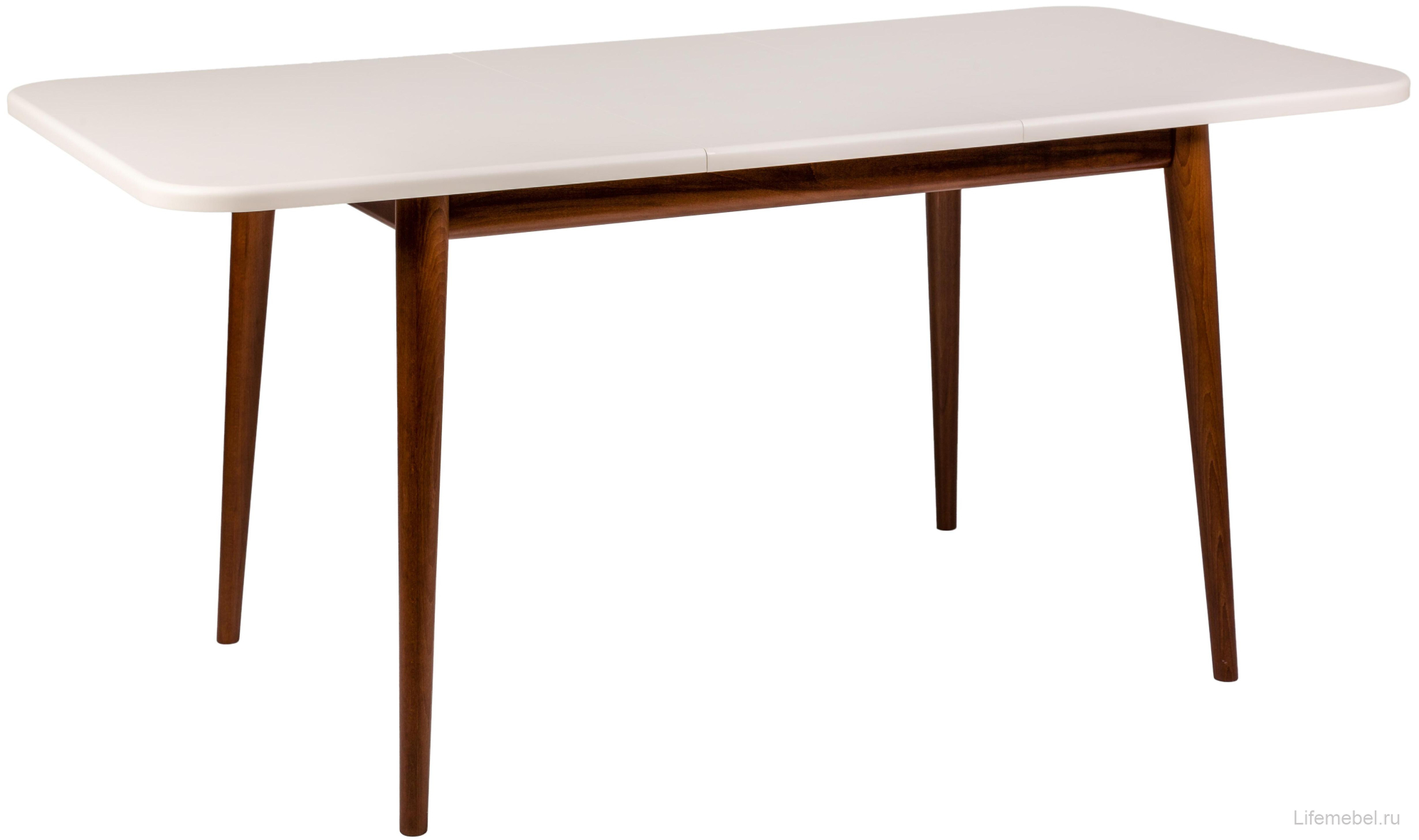 Деревянный стол Сканди бежевый