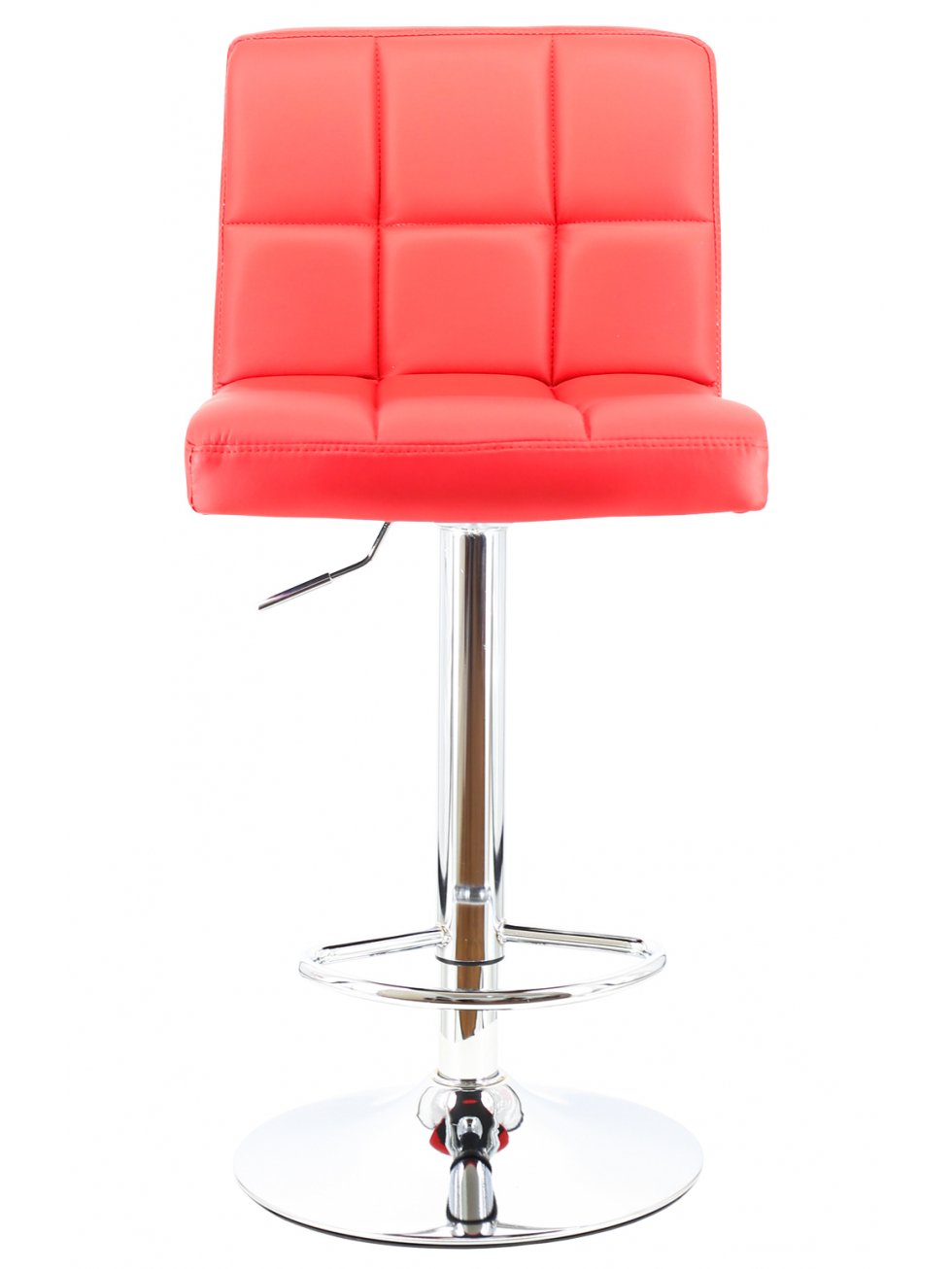 Барный стул Everprof Asti экокожа красный