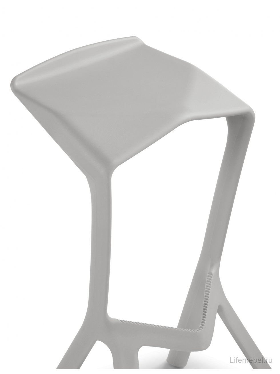 Барный стул Mega grey