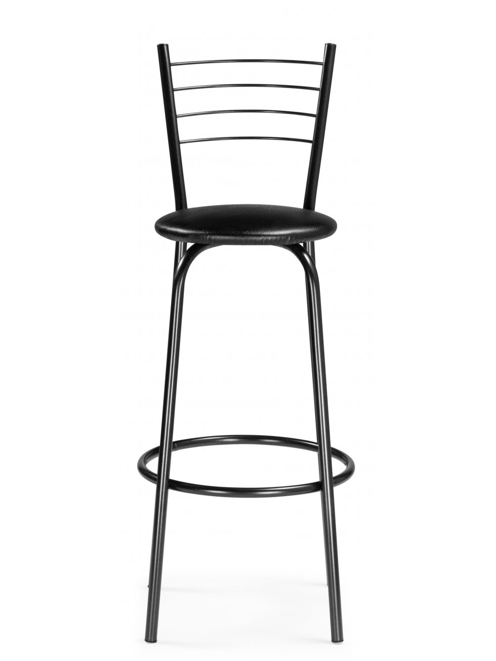 Барный стул Sadov черный / светлый мусс