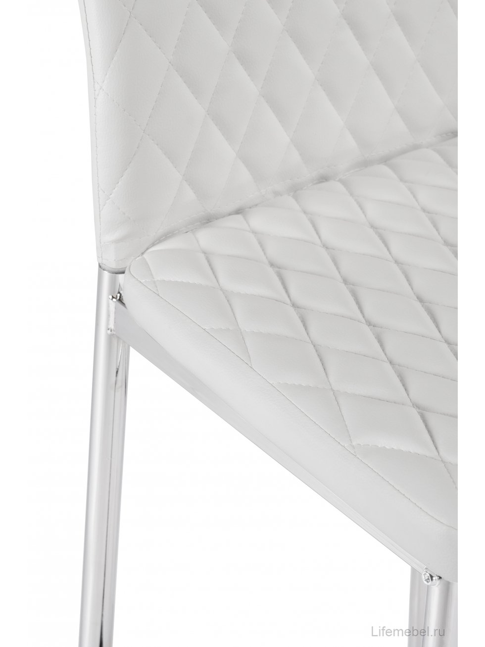 Барный стул Teon white / chrome