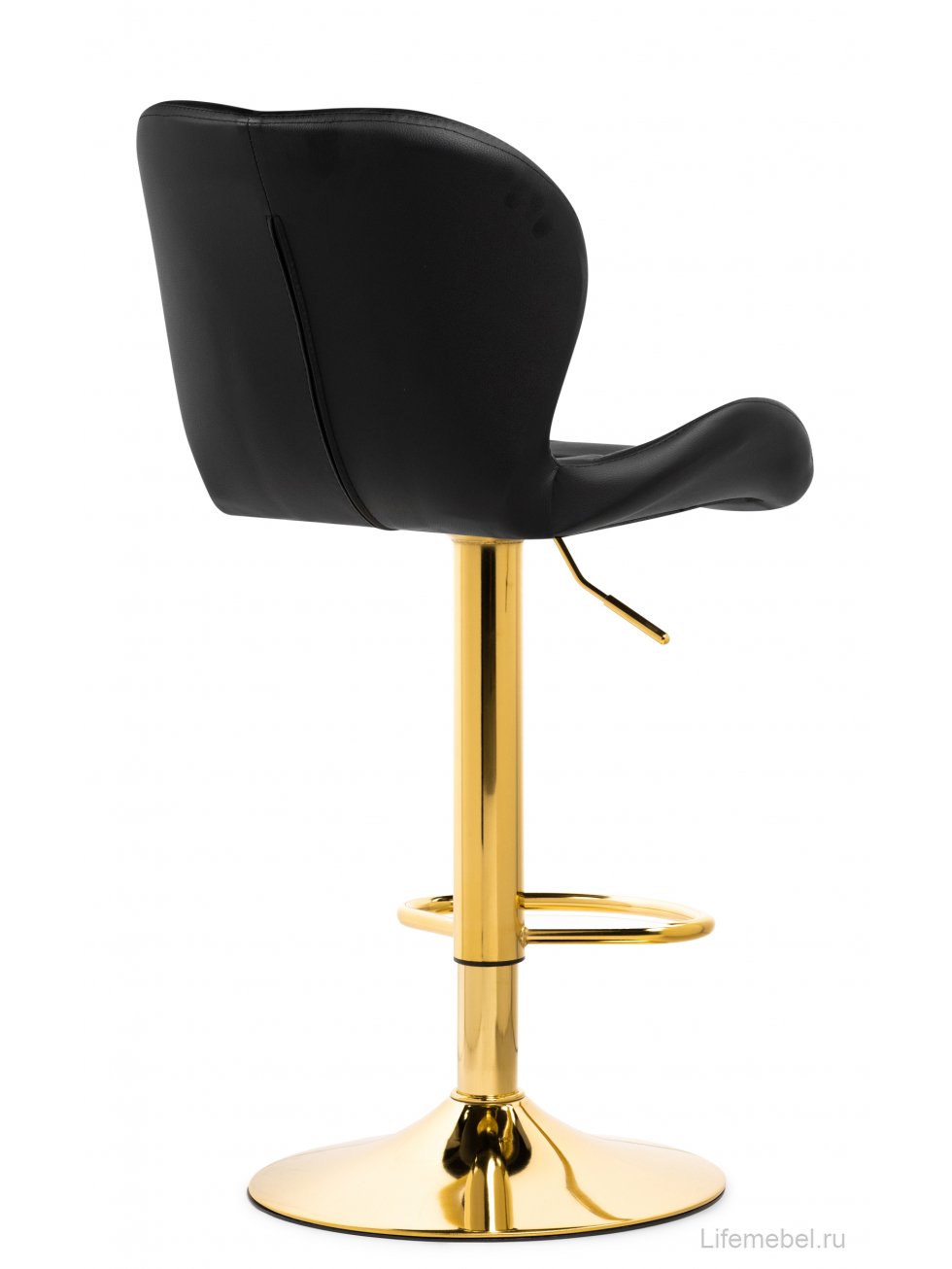 Барный стул Trio black / gold