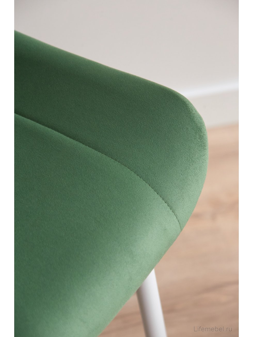 Полубарный стул Седа фисташковый (zd 651) / белый