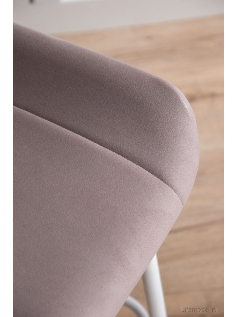 Полубарный стул Седа латте (zd 290) / белый