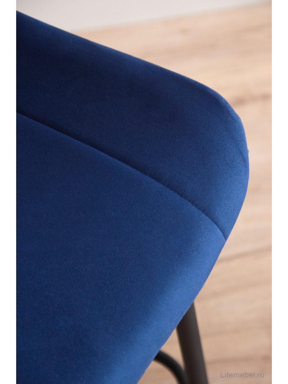 Полубарный стул Седа синий (zd 798) / черный