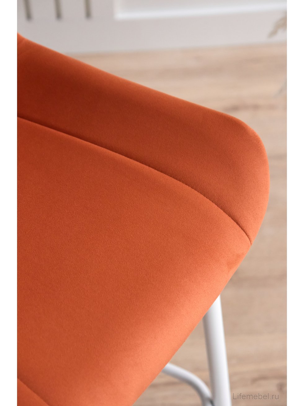 Полубарный стул Седа терракотовый (zd 432) / белый