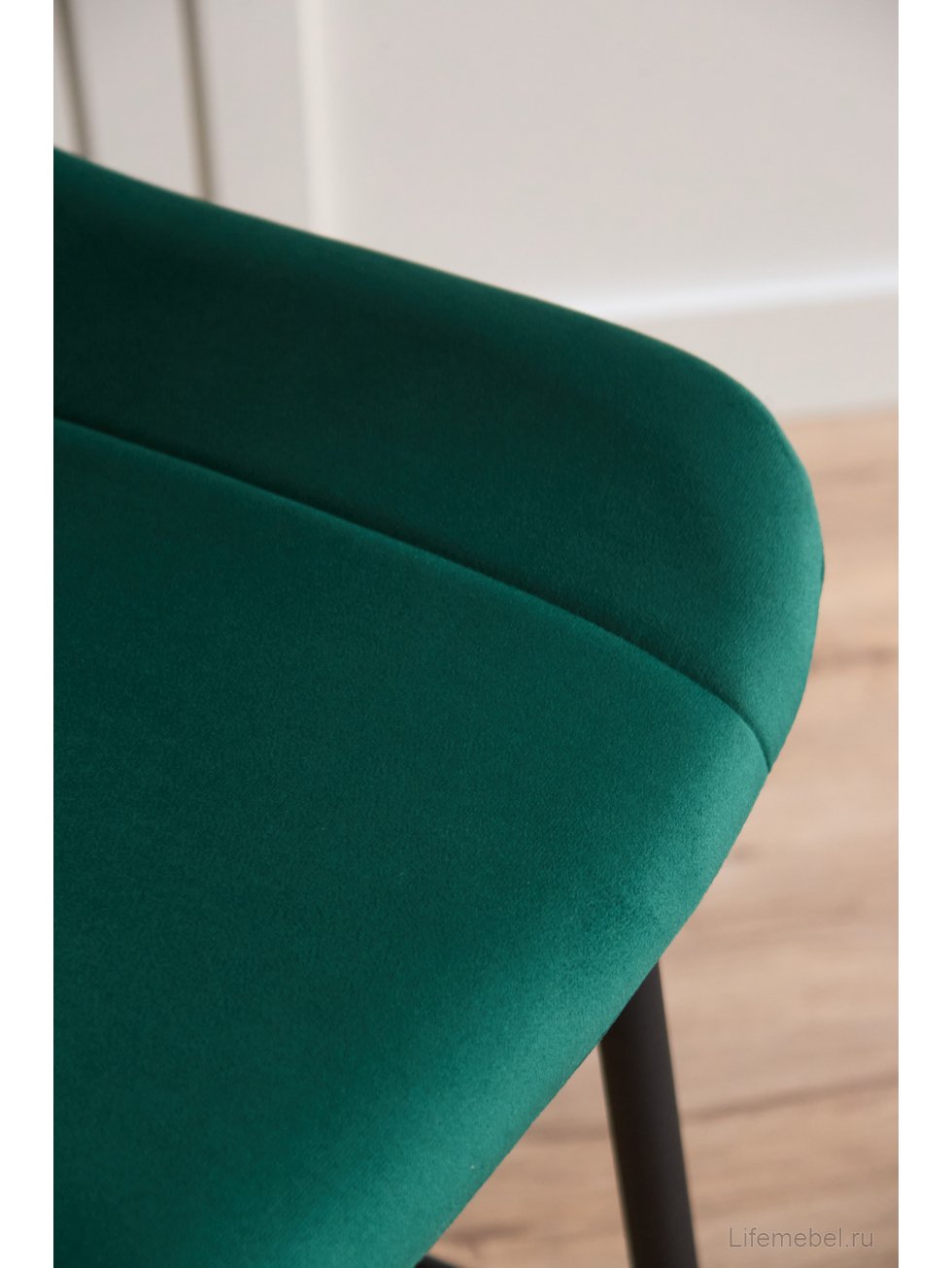 Полубарный стул Седа зеленый (zd 667) / черный