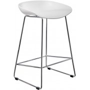 белый / хром