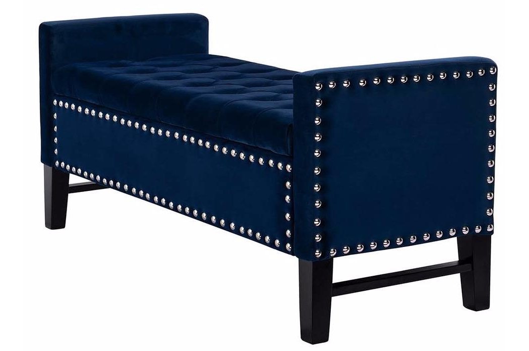 Банкетка Alice cc-67 открывающаяся синяя