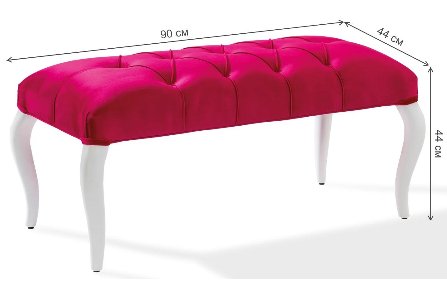 Банкетка детская Rose розовый / голубой