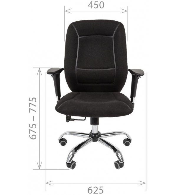 Компьютерное кресло Chairman 888 С-3 черное Компьютерное кресло Chairman 888 С-3 черное
