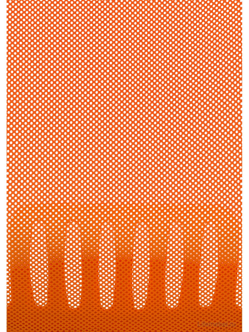 Компьютерное кресло Ergoplus белое / оранжевое