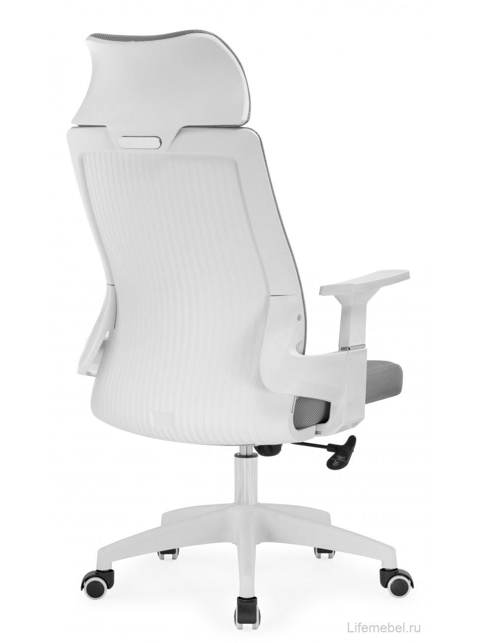 Компьютерное кресло Flok gray / white