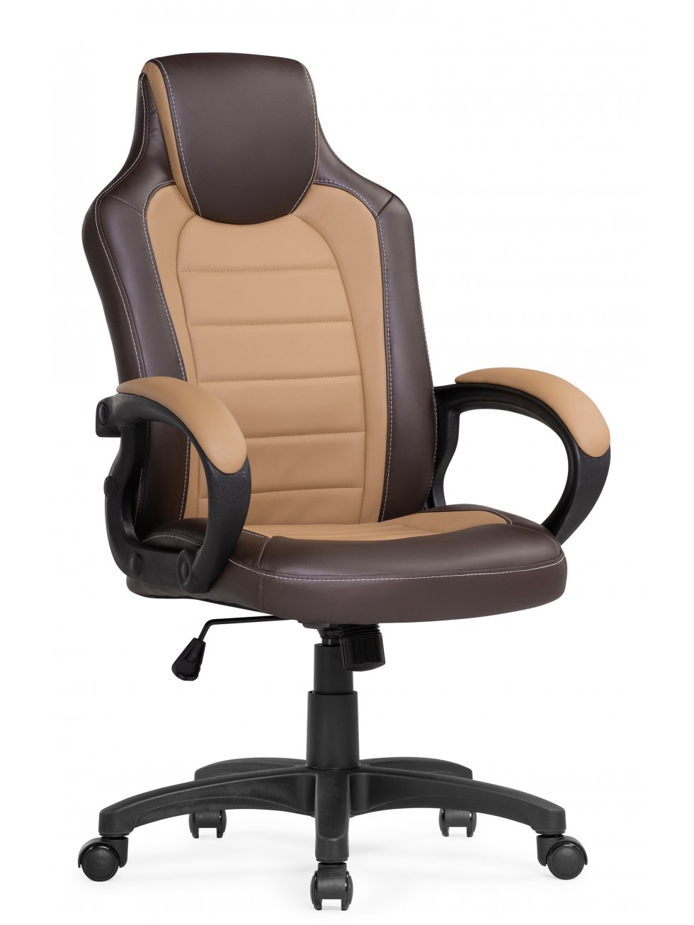 Компьютерное кресло Kadis коричневое / бежевое