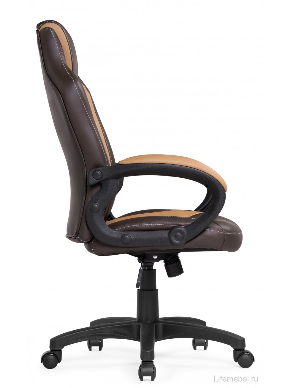 Компьютерное кресло Kadis коричневое / бежевое