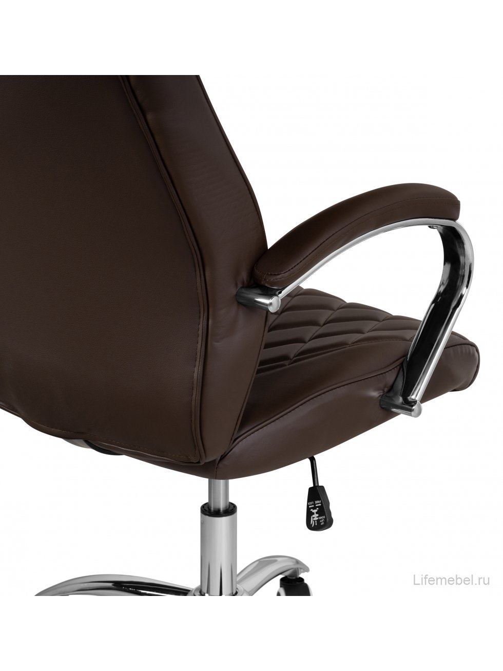 Компьютерное кресло Monte темно-коричневое