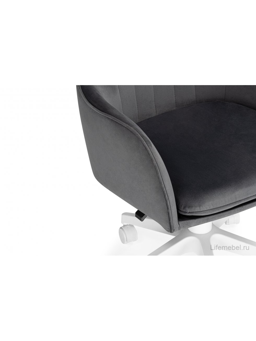 Компьютерное кресло Тибо серый / черный