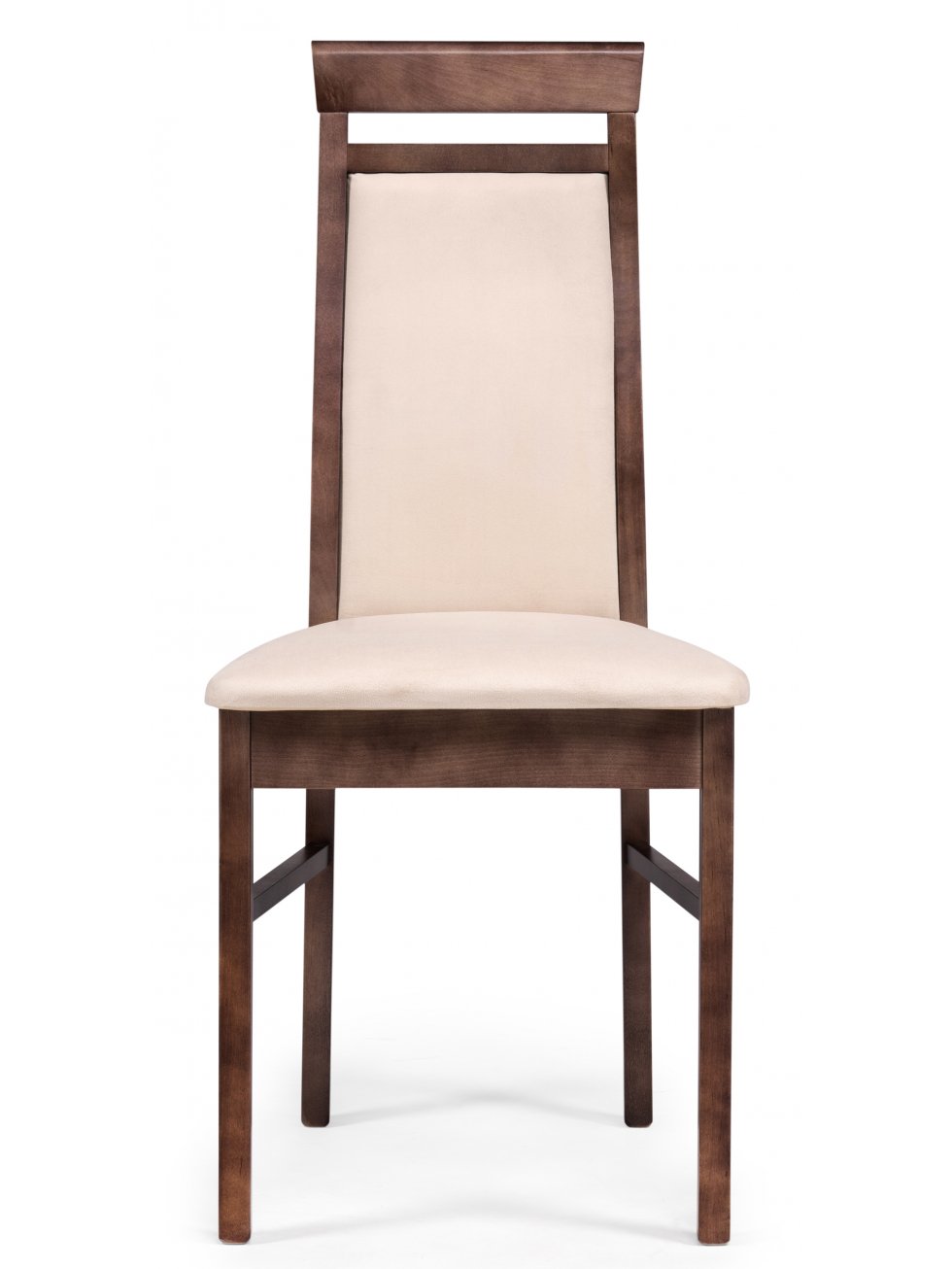 Деревянный стул Амиата бежевый / орех