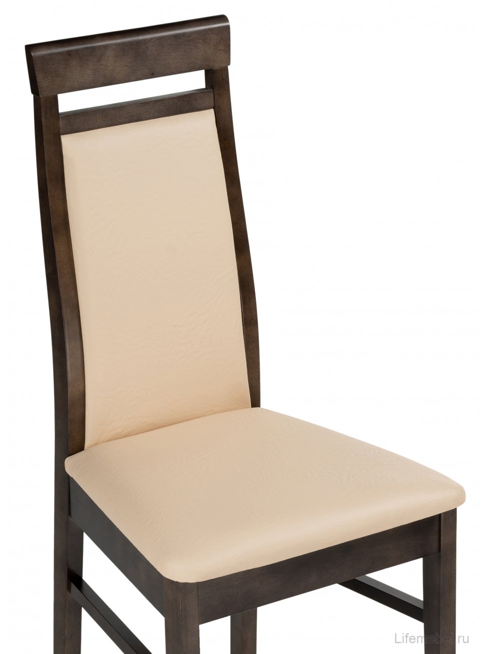 Деревянный стул Амиата орех / ваниль