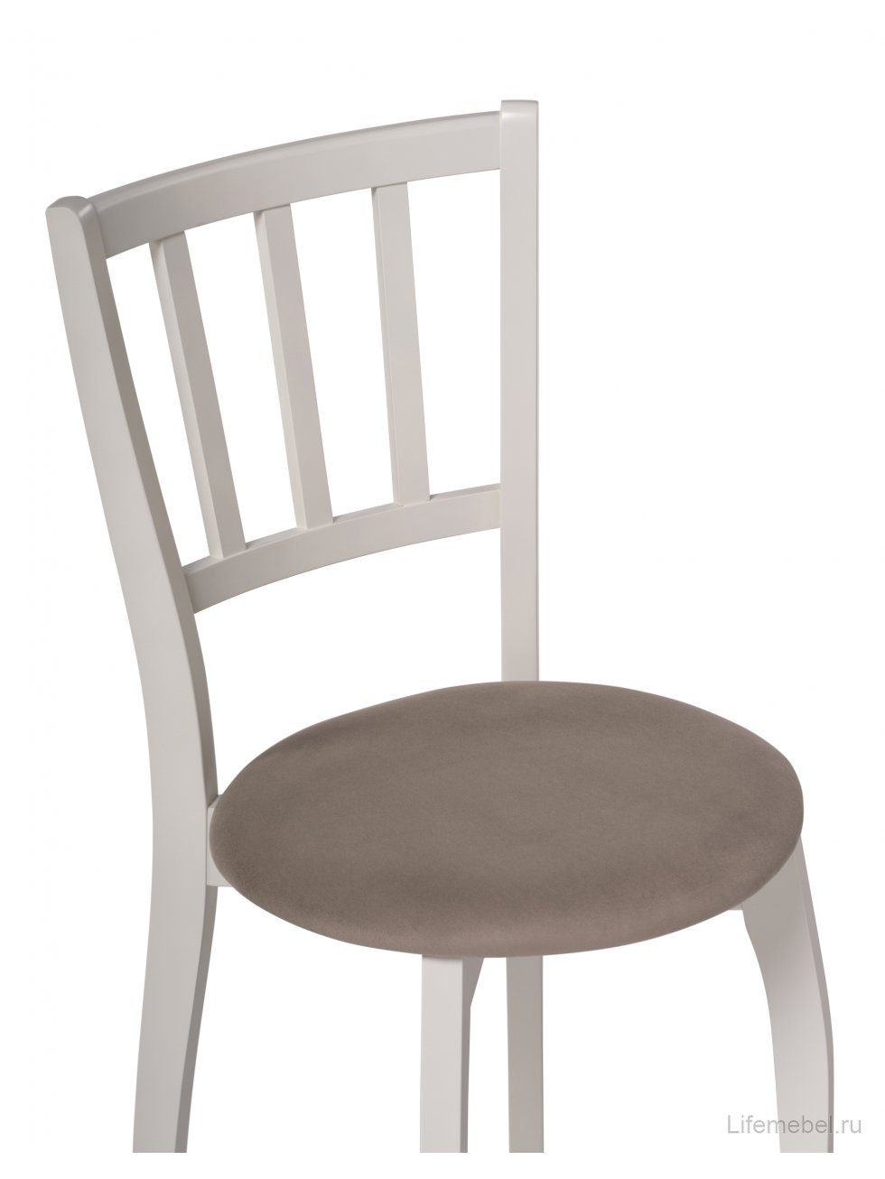 Деревянный стул Айра бежевый / молочный