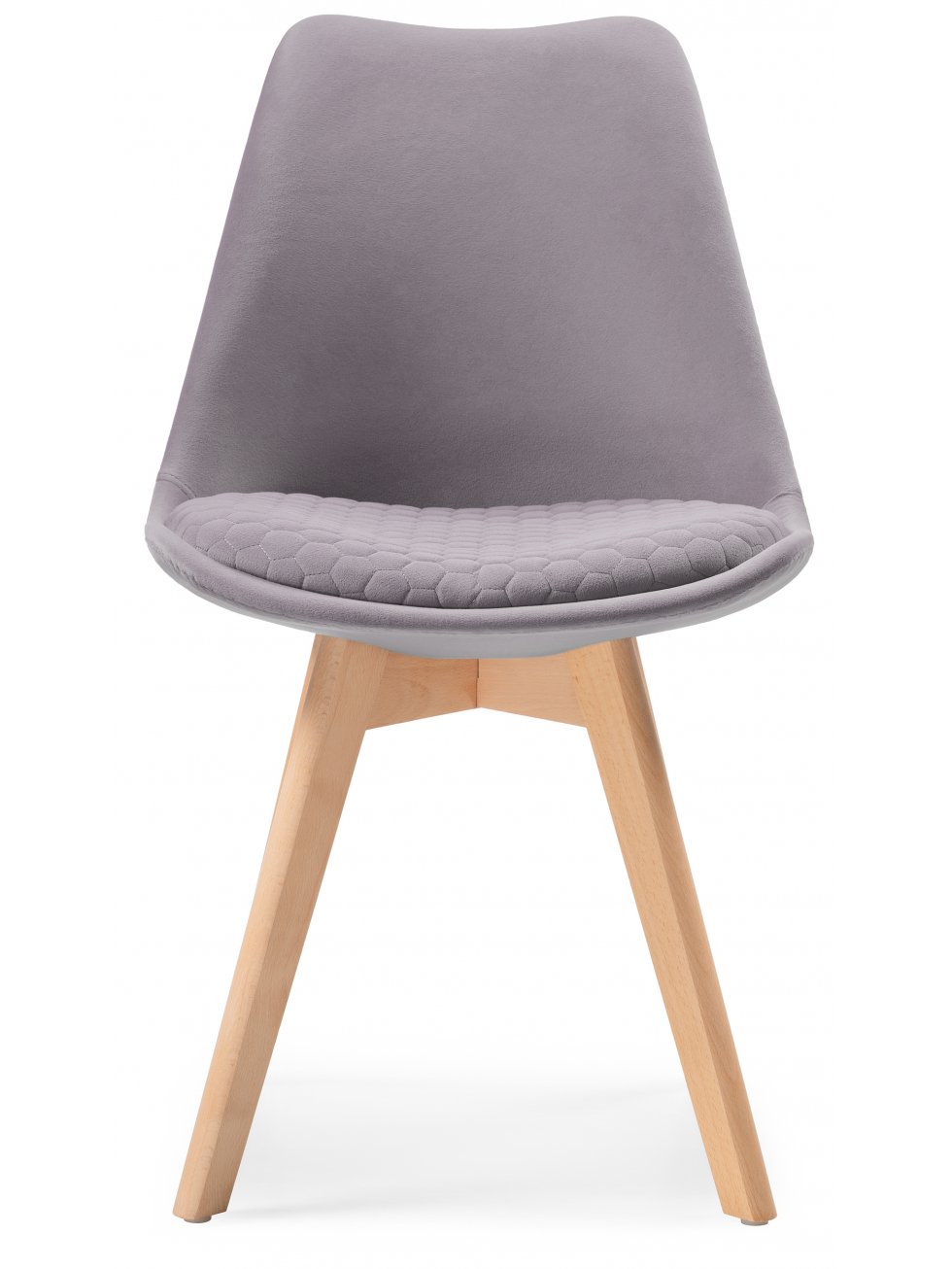 Деревянный стул Bonuss light gray / wood