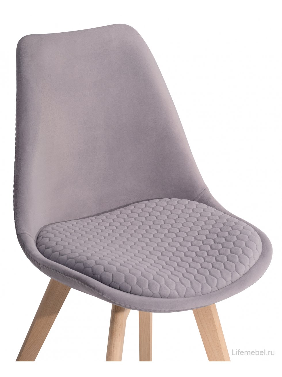 Деревянный стул Bonuss light gray / wood