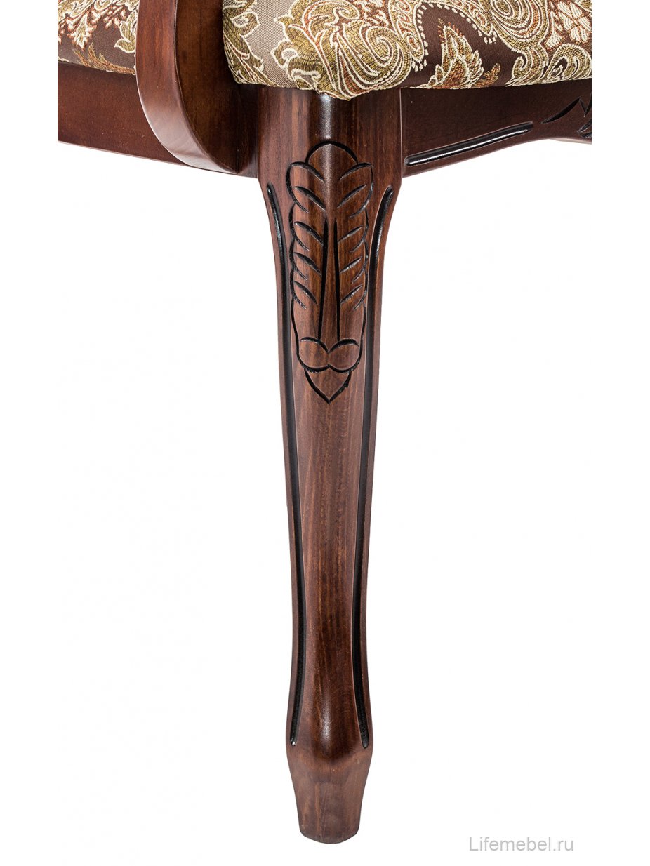 Кресло Bronte вишня / патина