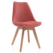 коралловый велюр