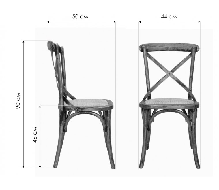 Стул Cross back old Стул Cross back old