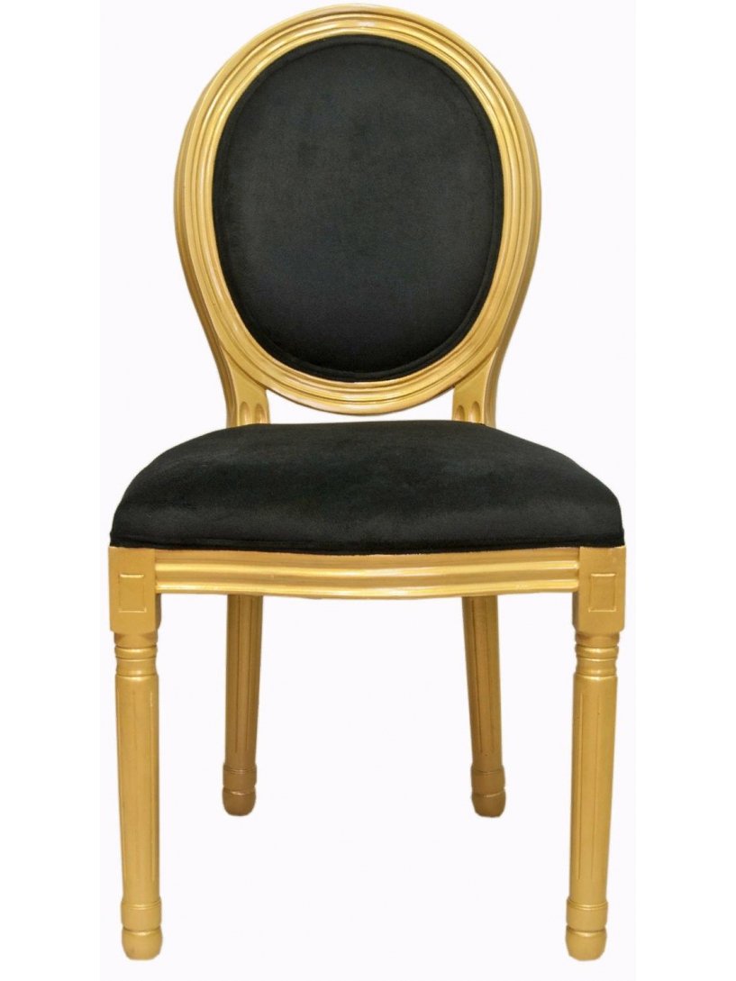 Стул деревянный Volker black gold