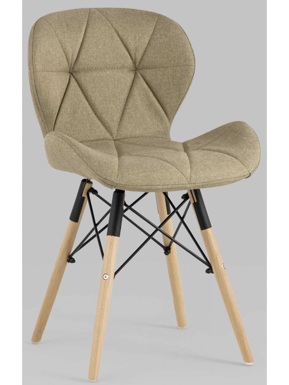 Деревянный стул Доминика бежевый