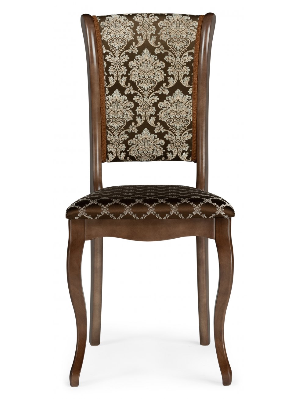 Деревянный стул Фабиано орех / шоколад комби
