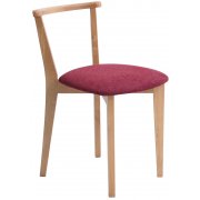 натуральное дерево / красный